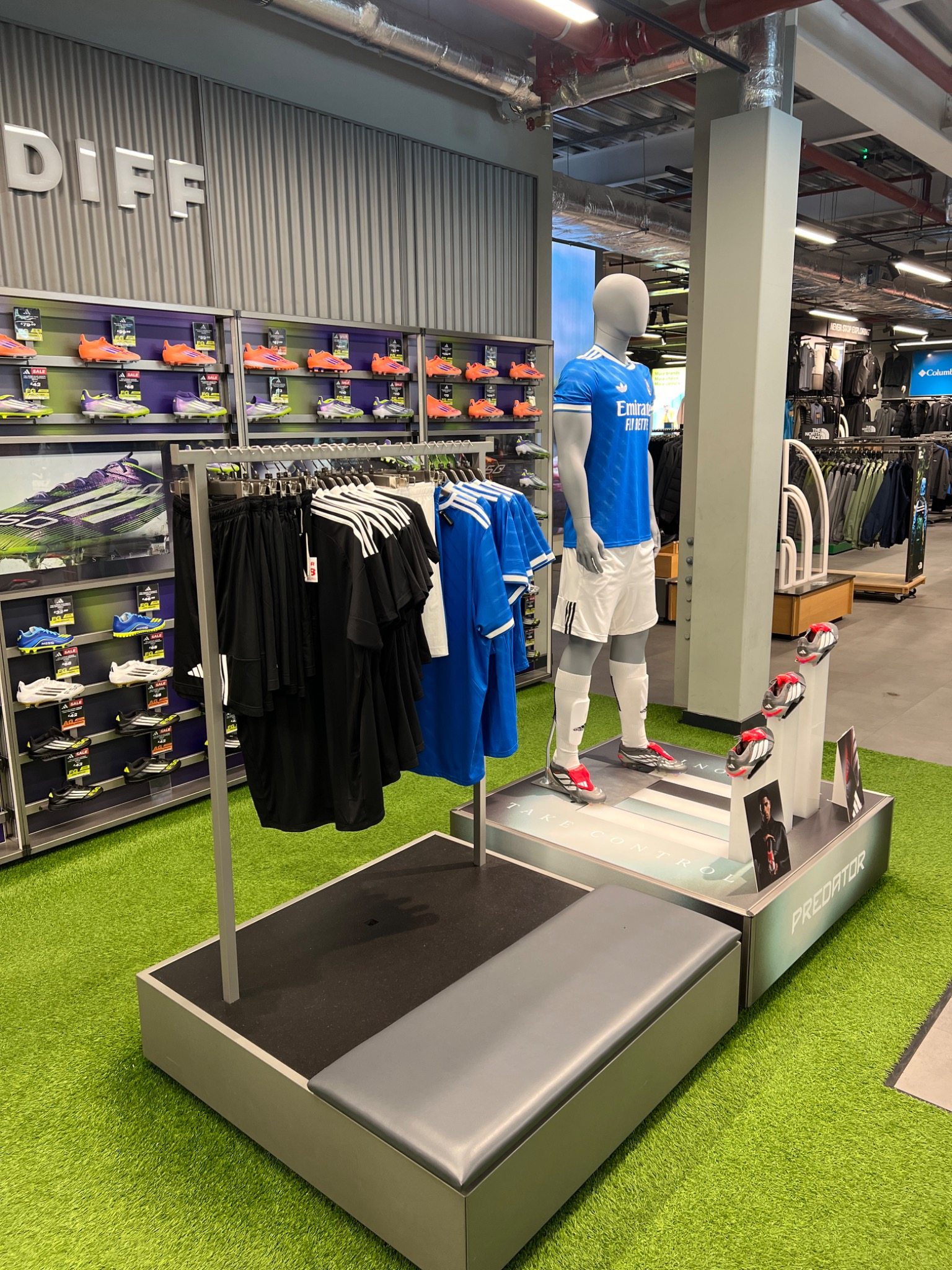 Adidas Predator retail installation view 4