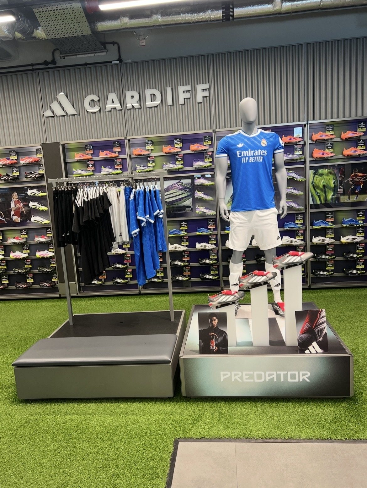 Adidas Predator retail installation view 5