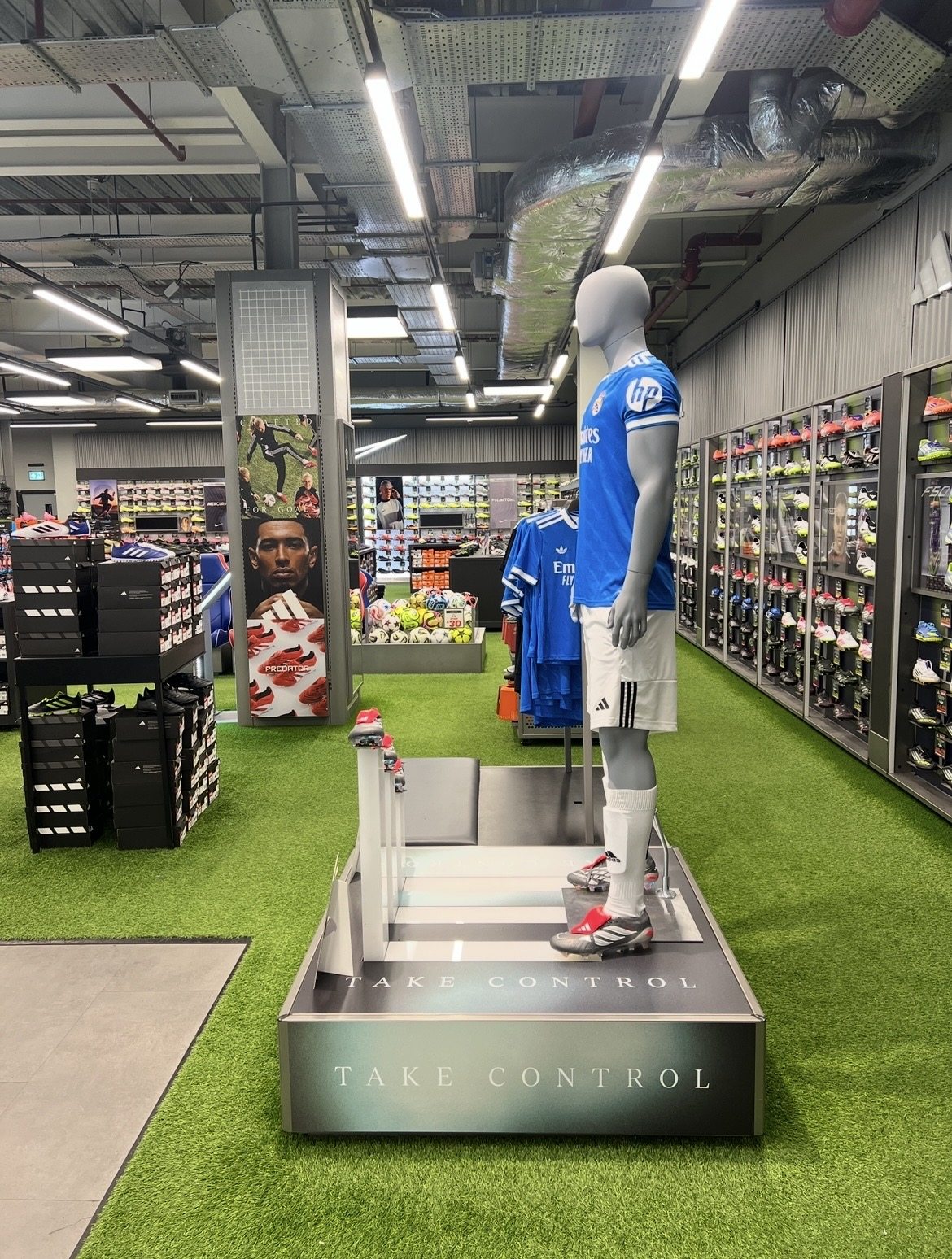 Adidas Predator retail installation view 6