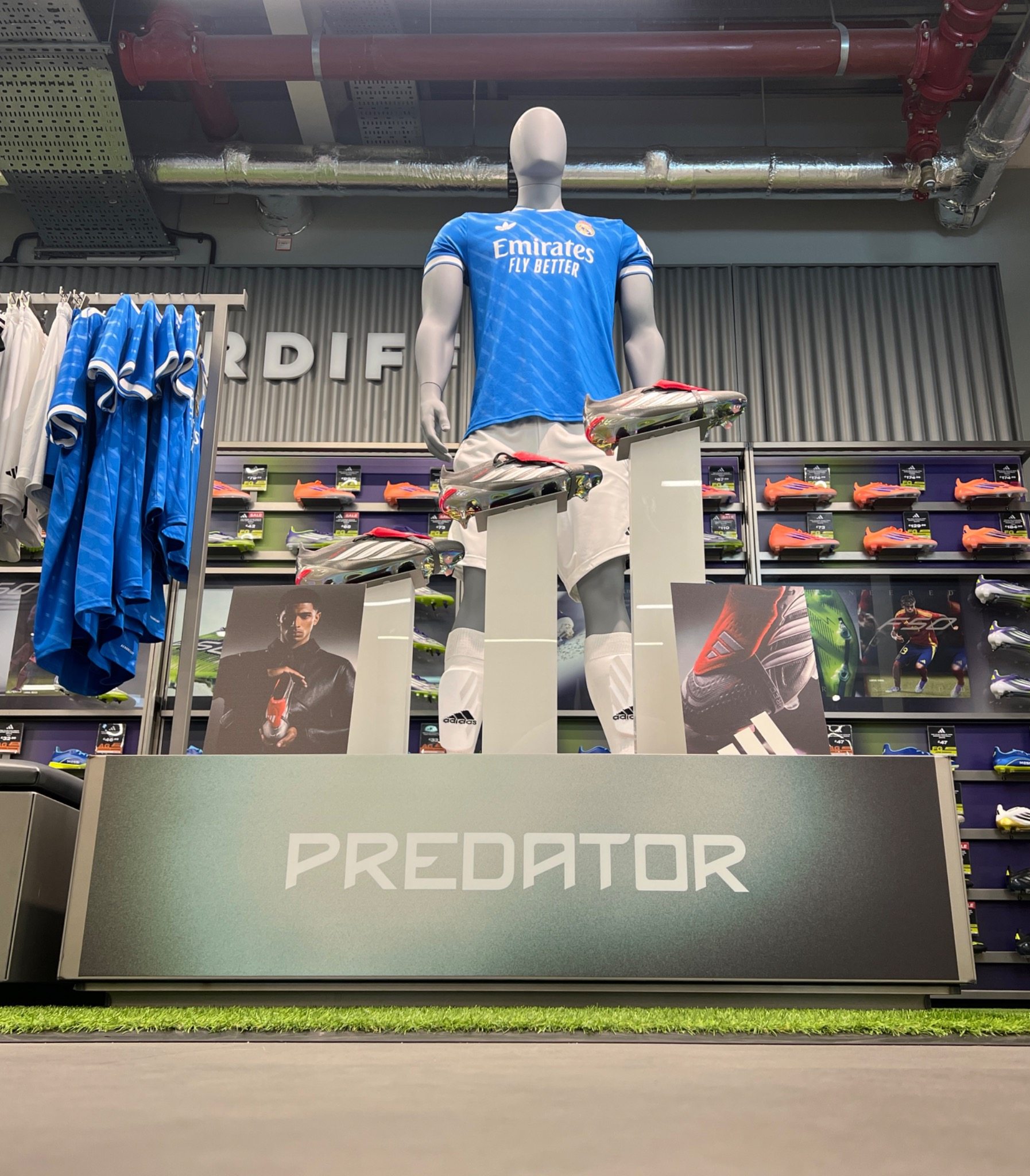 Adidas Predator retail installation view 8