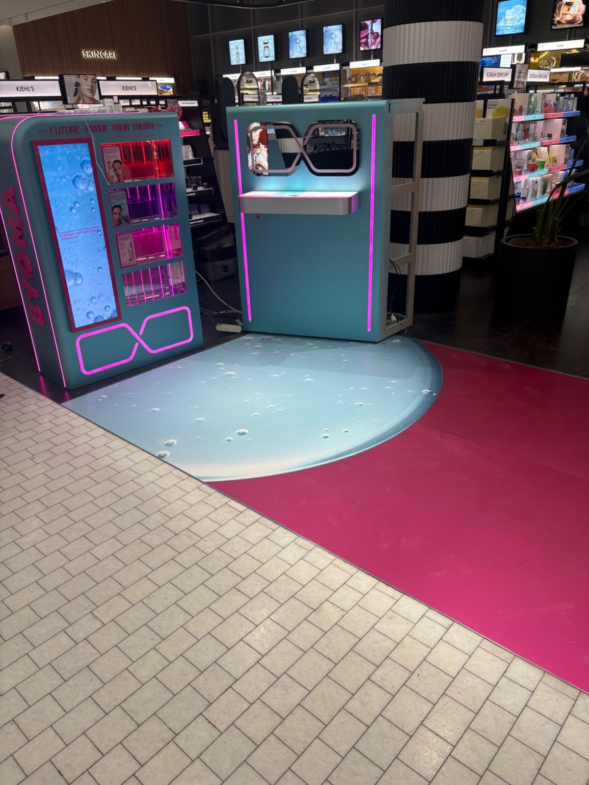 BYOMA branded installation overview