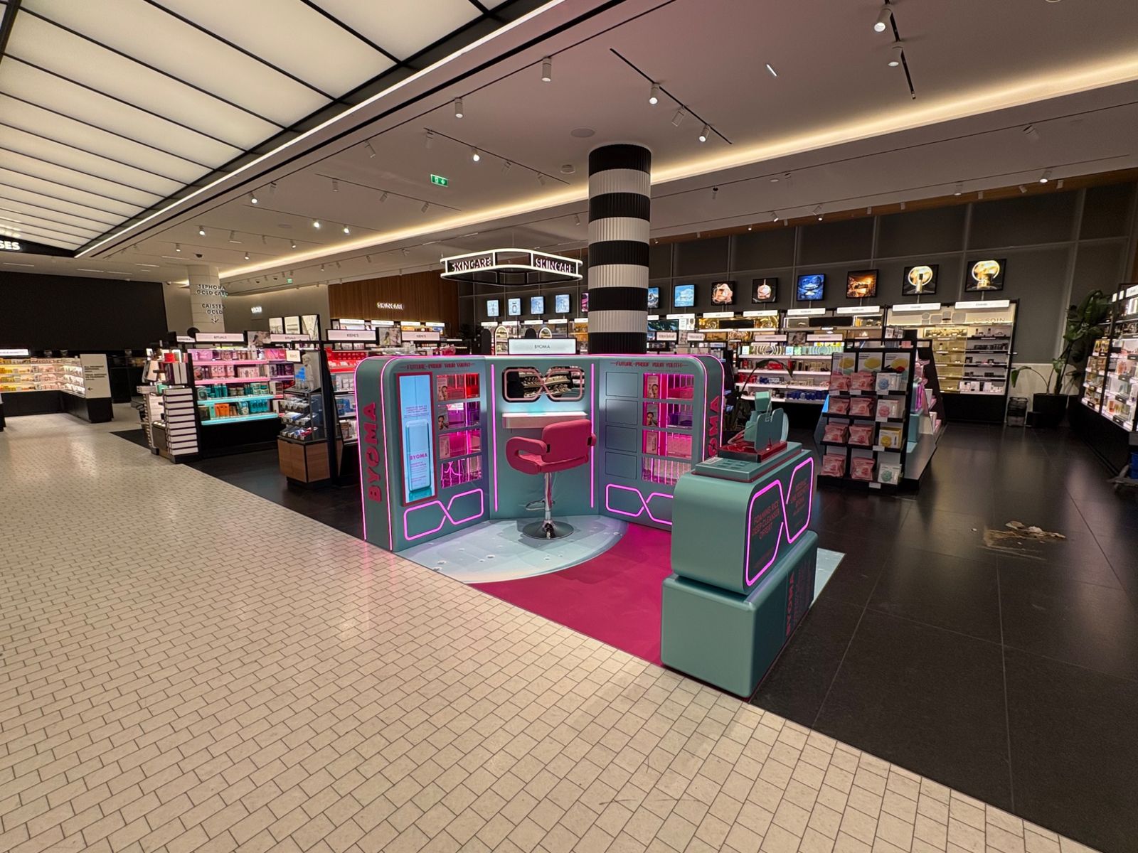 Completed BYOMA retail pop-up