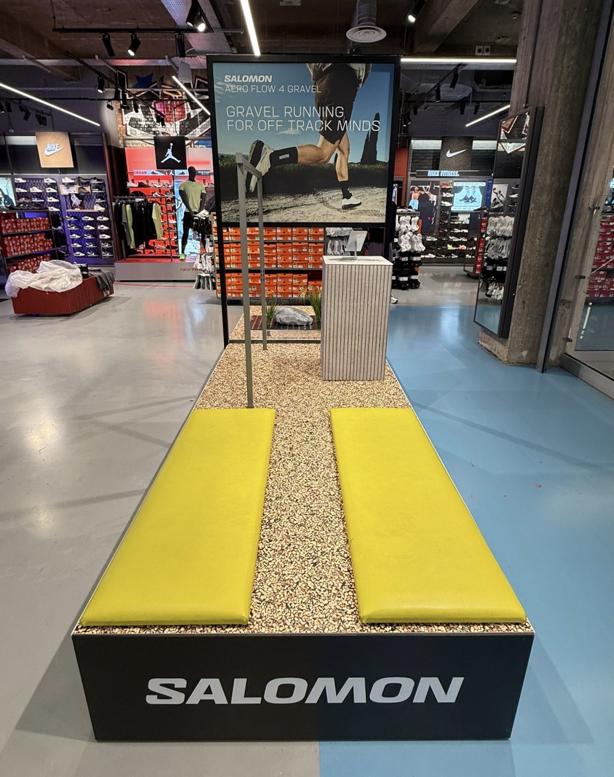 Salomon retail installation view 7