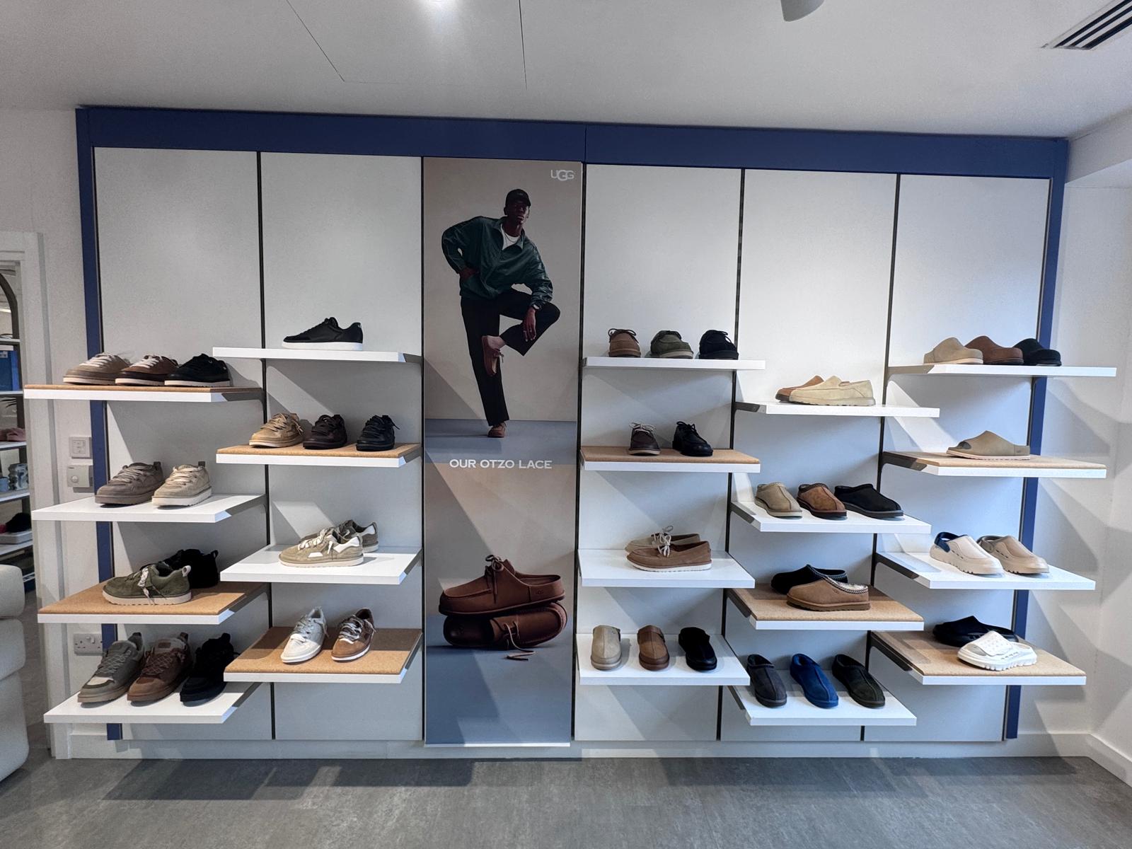 UGG retail graphics and display installation view 6